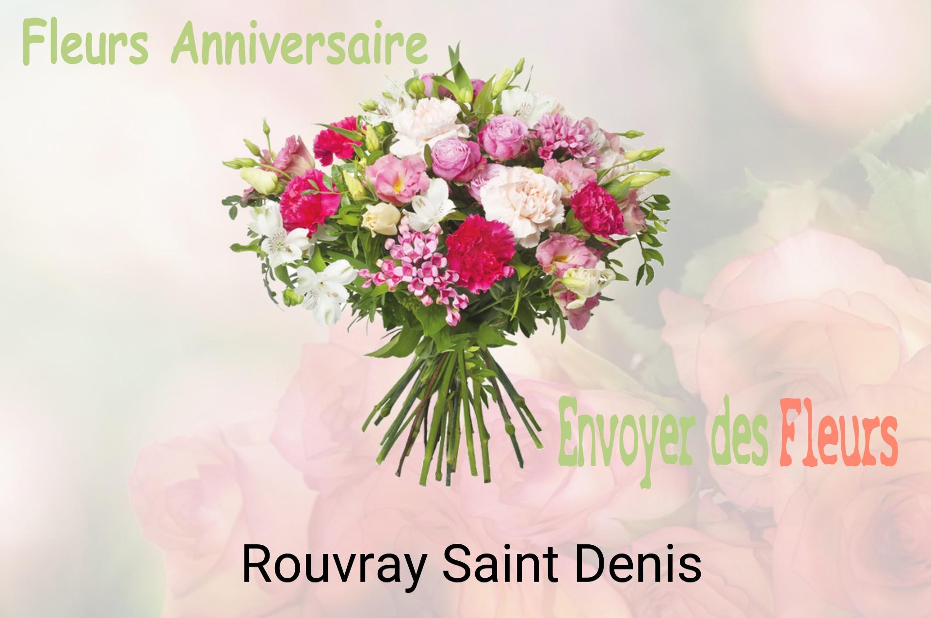 Bouquet de fleurs d’anniversaire livré à Rouvray-Saint-Denis