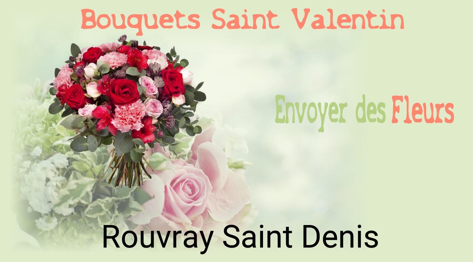 Roses de Saint-Valentin livrées à Rouvray-Saint-Denis